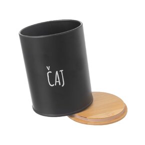 Dóza Čaj BLACK pr. 9,5 cm