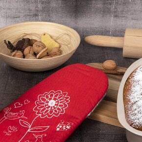 Kuchyňská chňapka s magnetem KVĚT