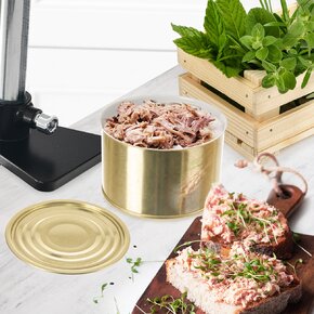 Zavařovací víčko k plechovce pr. 11 cm 5 ks