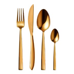 Jídelní příbory Gold 24 dílů
