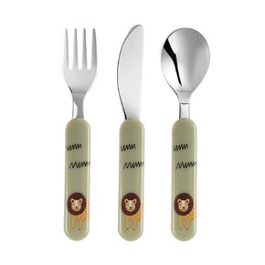 Jídelní dětský příbor zoo 3 ks