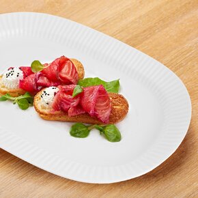 Servírovací talíř VLNKA 27x18 cm