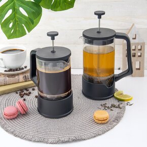 Konvička french press BLACK 1 l