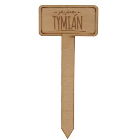 Zápich do květináče tymián