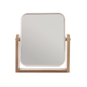 Kosmetické zrcátko WHITNEY se stojánkem 18x20 cm