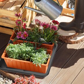 Venkovní rohož-odkapávač 38x38 cm