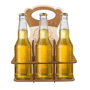 Stojan na pivní láhve