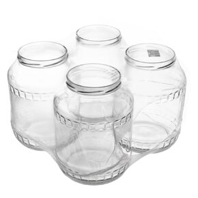 Zavařovací sklenice 1,7 l 4 ks