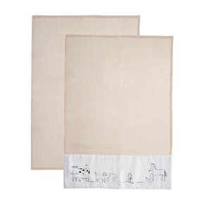 Kuchyňská utěrka vafle STATEK 2 ks