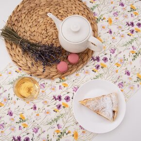 Běhoun jarní květy 180x40 cm