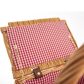 Piknikový koš Big s textilní vsadkou