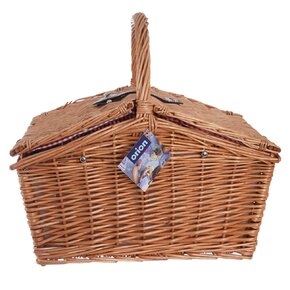 Piknikový koš Big s textilní vsadkou