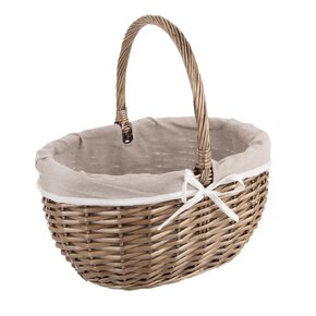 Piknikový koš s textilní vsadkou