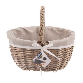 Piknikový koš s textilní vsadkou