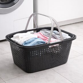 Prádelní koš s držadly 38 l