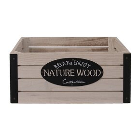 Dekorativní bedýnka Rustic 26x16x11 cm