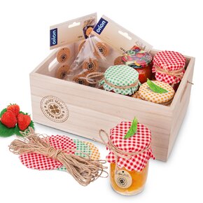 Dekorativní bedýnka HOME MADE 26x16,3x12 cm