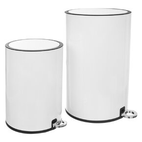 Odpadkový koš WHITE 12 l