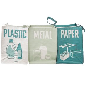 Taška na tříděný odpad 3 ks