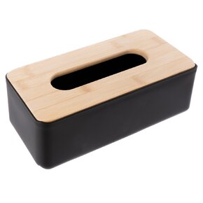 Box na papírové kapesníky BLACK