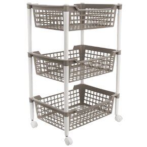 Regál s kolečky 3 patra