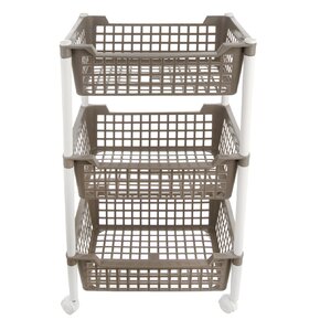 Regál s kolečky 3 patra