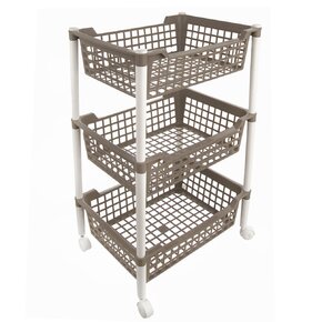 Regál s kolečky 3 patra