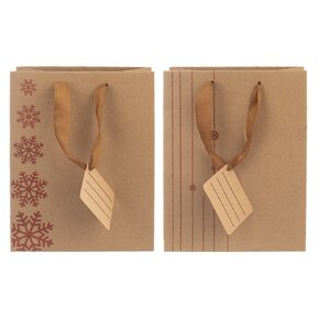 Dárková taška VLOČKA 18x10x23 cm 