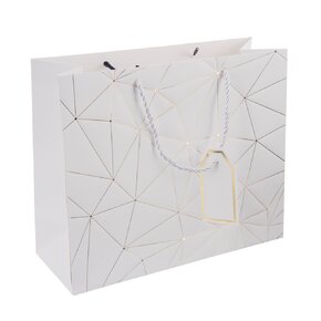 Dárková taška mřížka 31x12x26 cm