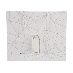 Dárková taška mřížka 31x12x26 cm