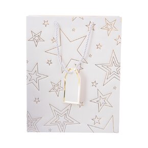 Dárková taška hvězda 26x12x32 cm 
