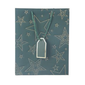 Dárková taška hvězda 26x12x32 cm 