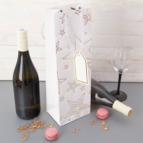 Dárková taška hvězda 12x9x36 cm 