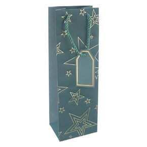Dárková taška hvězda 12x9x36 cm