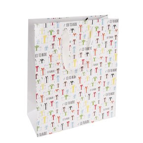 Dárková taška Co to bude 26x12x32 cm