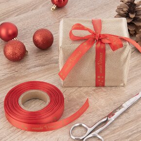 Vánoční stuha Veselé Vánoce 25 m