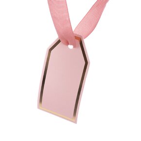 Dárková taška vytlačovaná srdíčka 30,5x12x42 cm