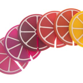 Rozlišovač na sklenice citrusy 8 ks