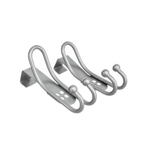 Dvojitý háček na dveře 2 ks