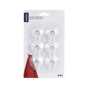 Háček s přísavkou 6 ks