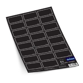 Samolepky na kořenky BLACK