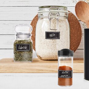 Samolepky na kořenky BLACK