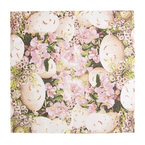 Servírovací ubrousky vejce a květy