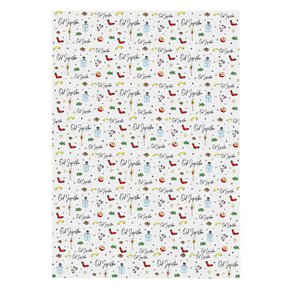 Vánoční balicí papír Od Ježíška 100x70 cm 2 ks