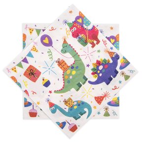 Servírovací ubrousky dinosauři