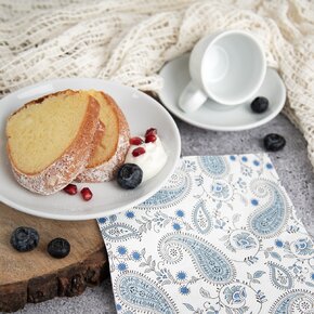 Servírovací ubrousky kašmírový vzor