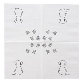 Servírovací ubrousky PEJSEK