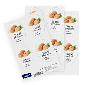 Samolepky na láhve Domácí ořechovka