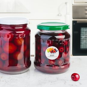 Samolepky na dózy ovoce