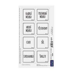 Samolepky na dózy WHITELINE